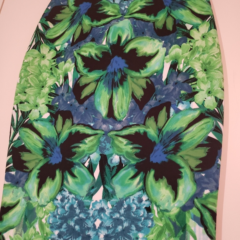 🎉 2x HP 🎉 Apt. 9 Tropical Pencil Skirt - Picture 4 of 5